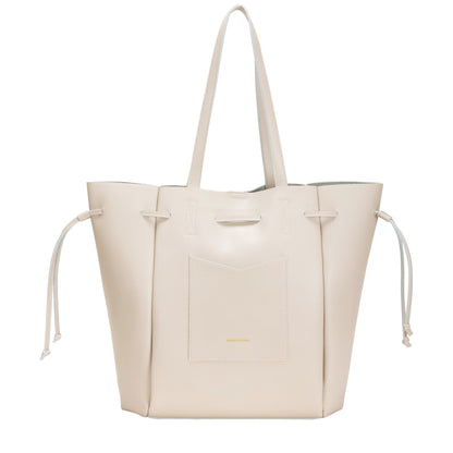 Every Other - 12064 - Draw top tote bag - Cream