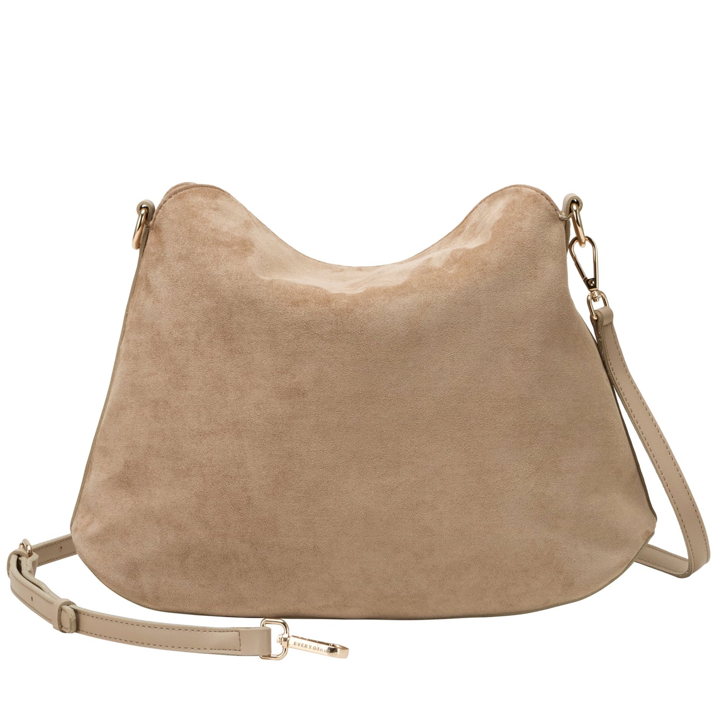 Every Other - 12115 - Faux suede soft fold over bag