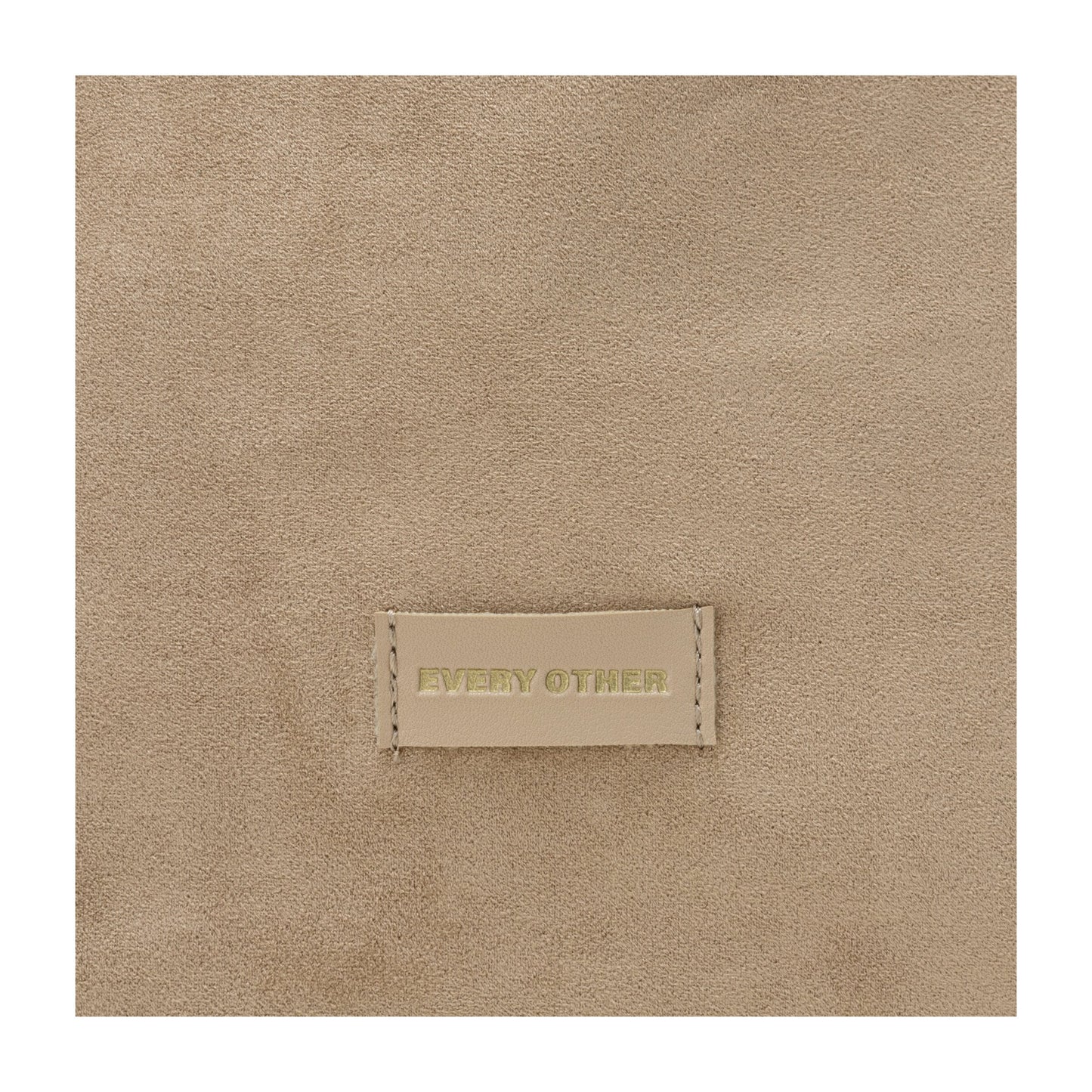 Every Other - 12115 - Faux suede soft fold over bag