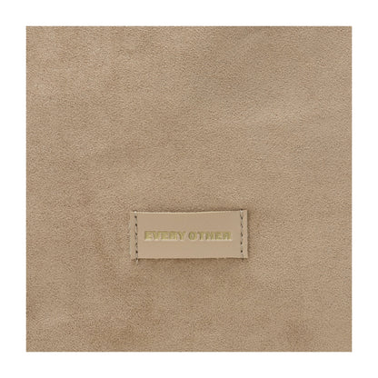 Every Other - 12115 - Faux suede soft fold over bag