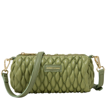 Every Other - 12163 - Quilted barrel bag