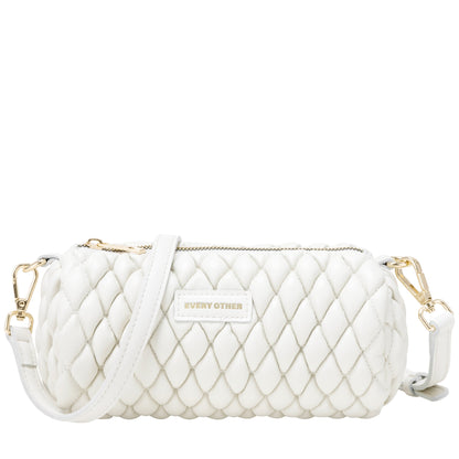Every Other - 12163 - Quilted barrel bag