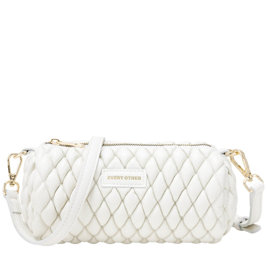 Every Other - 12163 - Quilted barrel bag