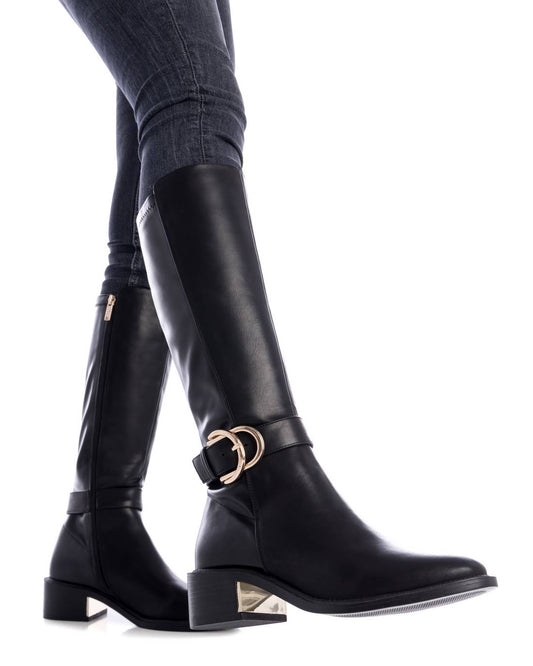 XTI Footwear - 143100 - Buckle detail knee boot