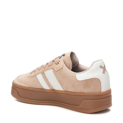 XTI Footwear - 143644 - Suedette Side stripe trainer - Sand