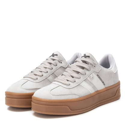 XTI Footwear - 143644 - Suedette Side stripe trainer - Light Grey