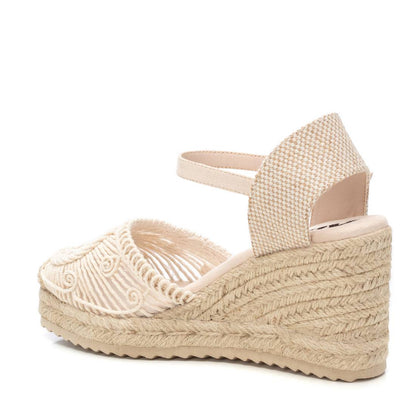 XTI - 143845 - Swirl detail espadrille wedge