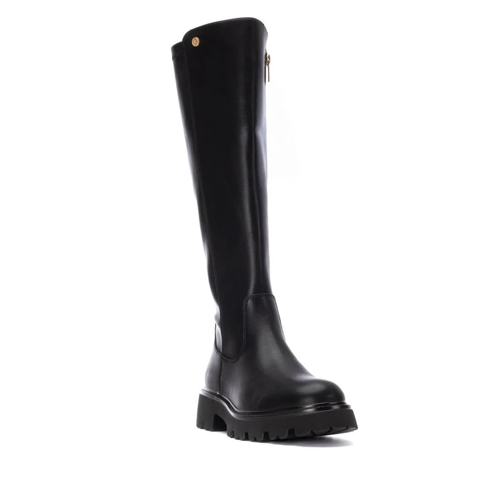 Xti - 144419 - Chunky flat knee boot