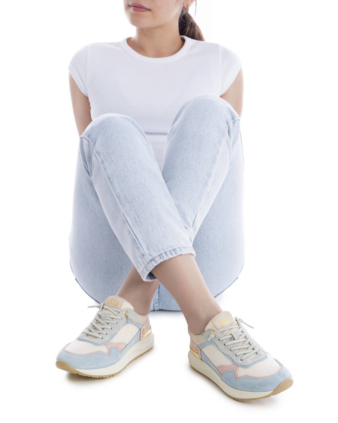 Xti - 145202 - Lace up multi colour trainers