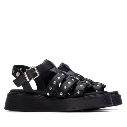 Xti - 145238 - Studded fisherman style sandal