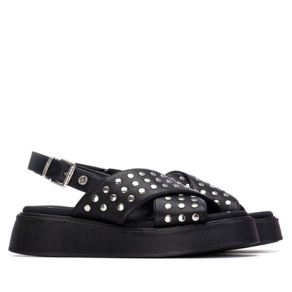 Xti - 145239 - Studded crisscross sandal