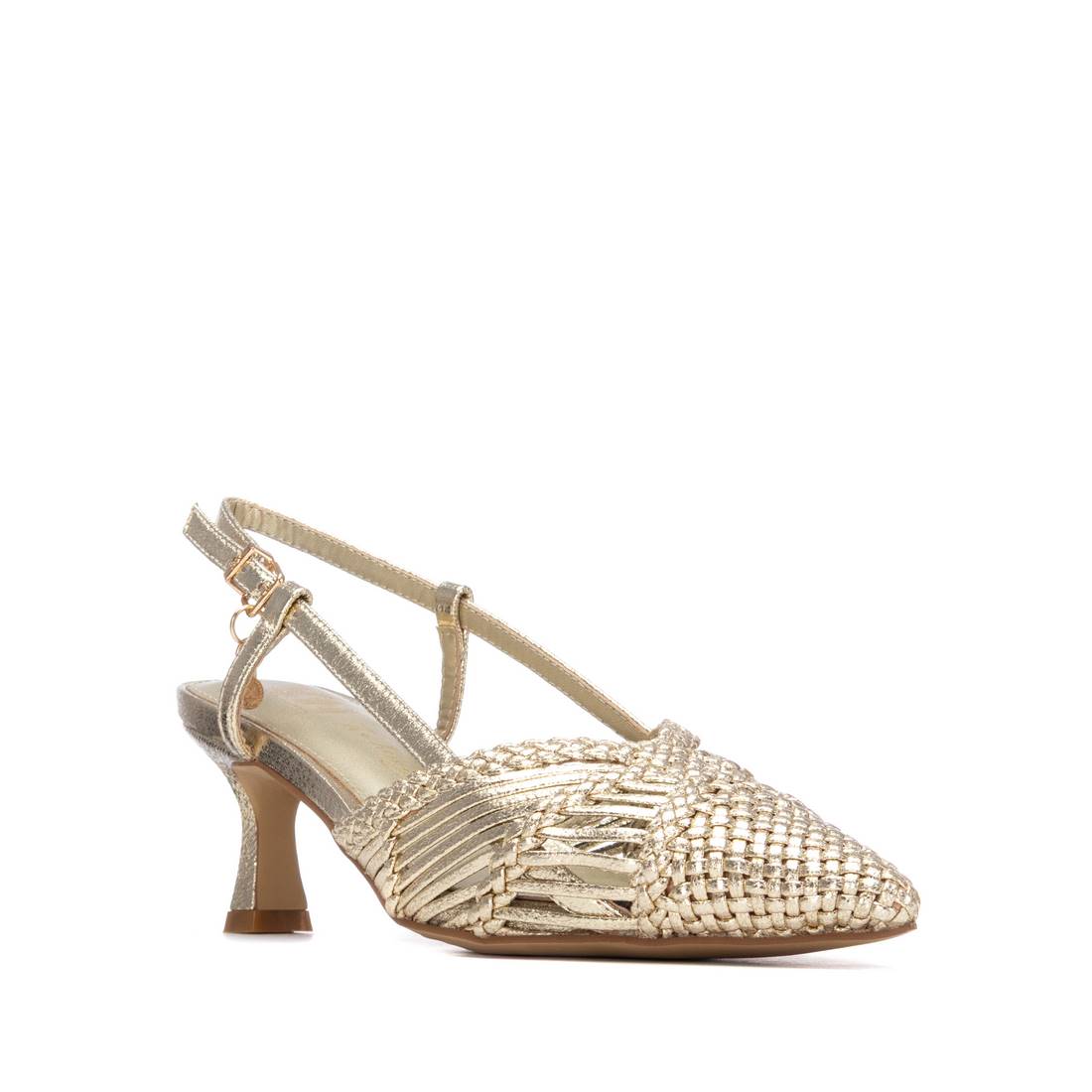 Xti - 145301 - Sling back weave detail heels