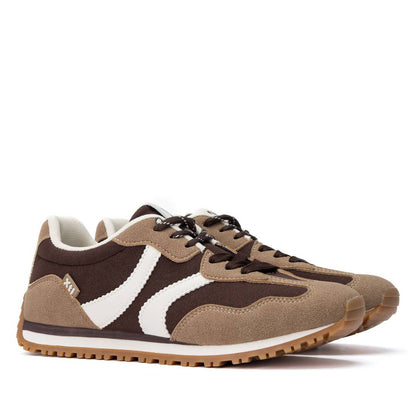 Xti - 146277 - 2 colour lace up trainers