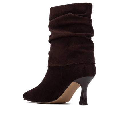 Xti - 146393 - Ruched stiletto ankle boot