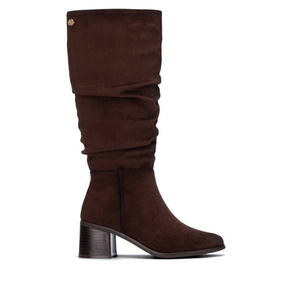 Xti -146530 - Ruched heeled knee boot