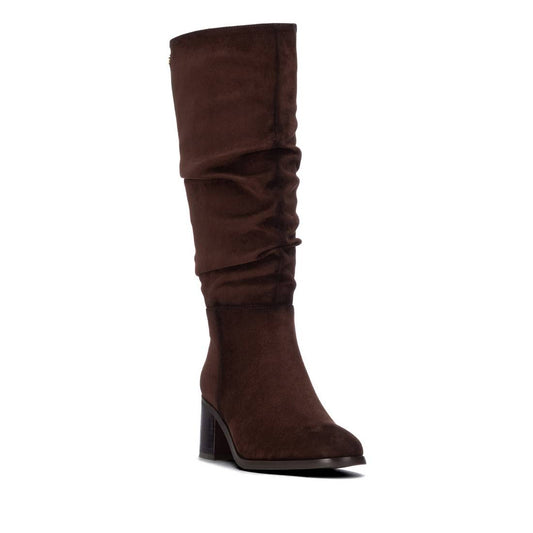 Xti -146530 - Ruched heeled knee boot