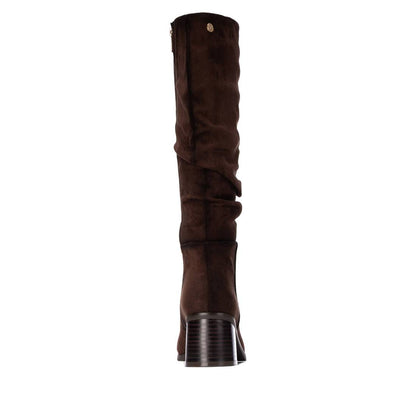 Xti -146530 - Ruched heeled knee boot