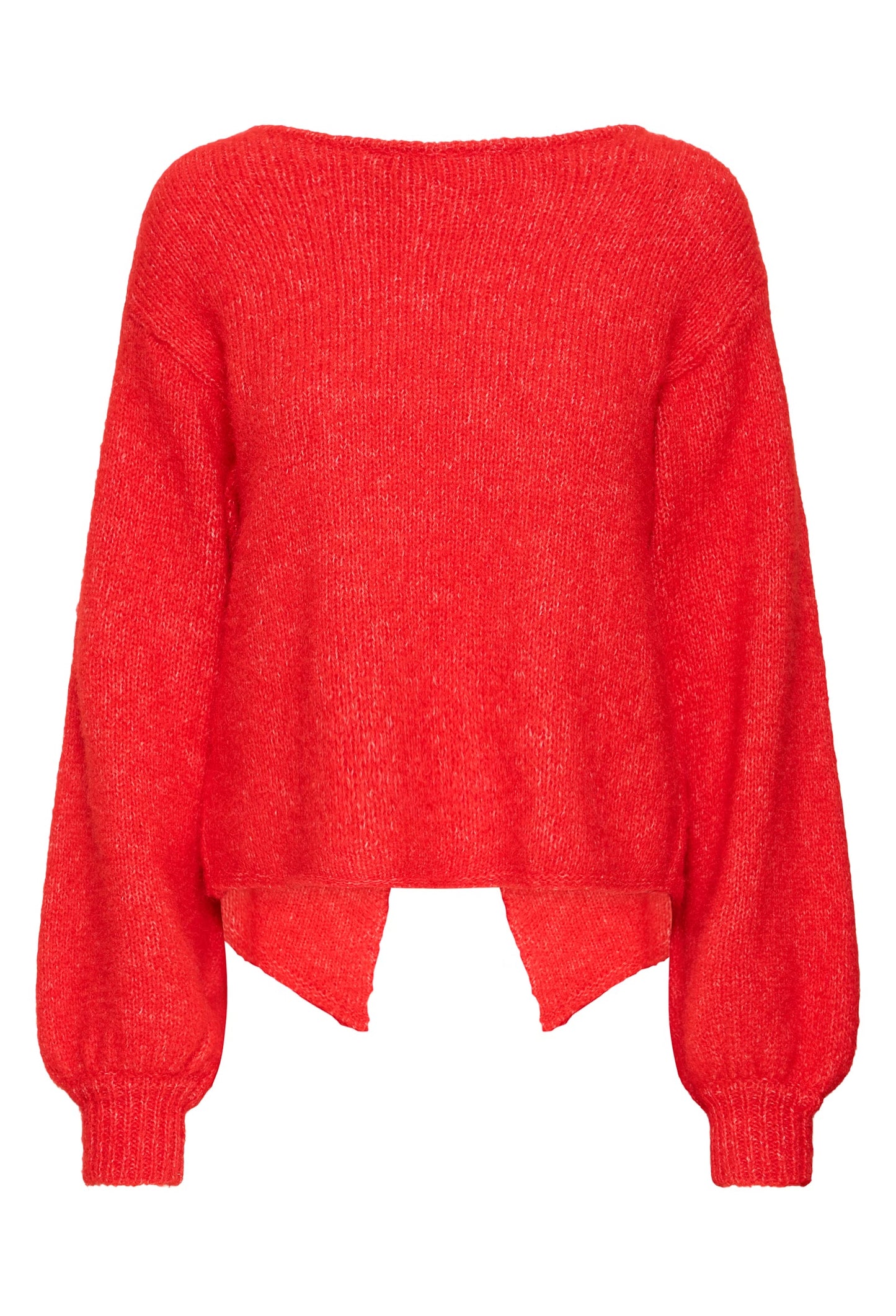 ICHI - DABRIA - Bow detail knitted jumper