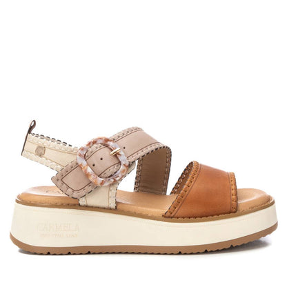 Carmela Footwear - 162247 - 2 Tone leather sandal