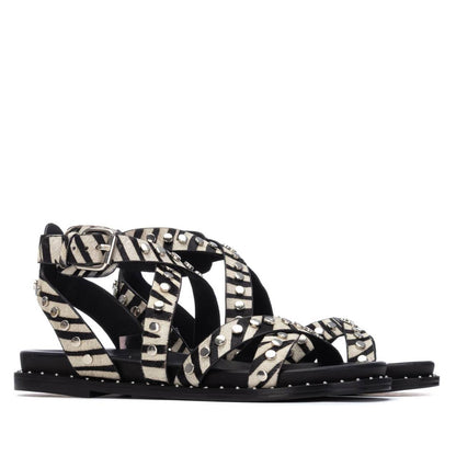 Carmela - 162393 - Zebra wrap sandals