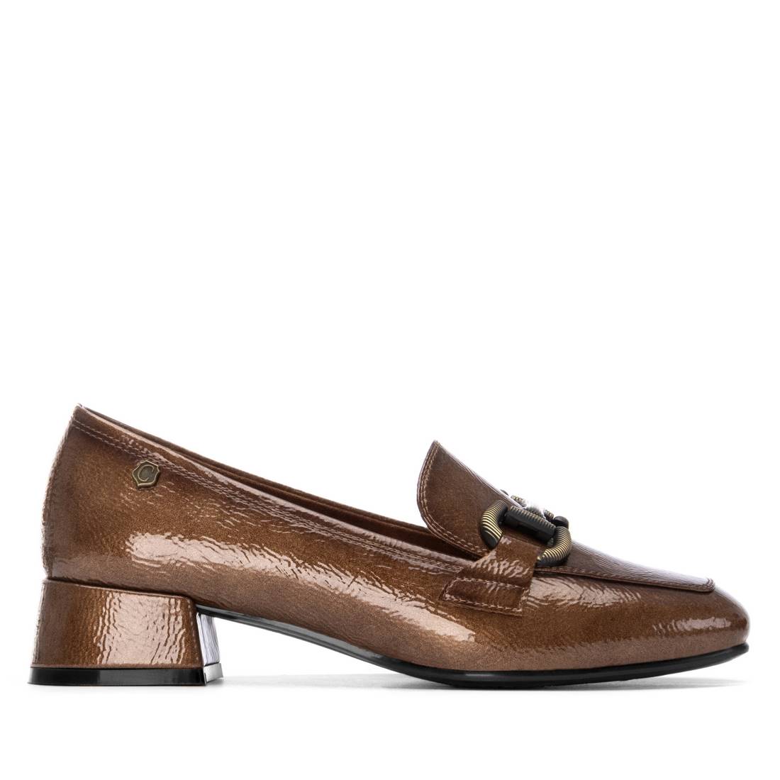 Carmela Footwear - 162539 - Patent heeled court shoe