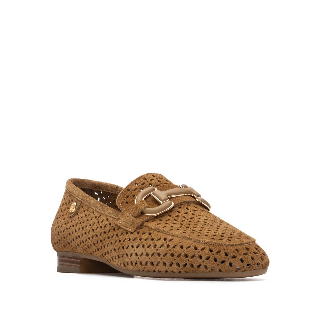 Carmela - 163137 - Suede buckle loafer