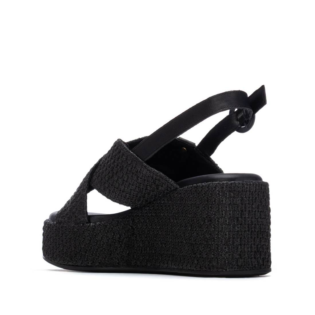 Carmela - 162324 - Cross over woven wedges