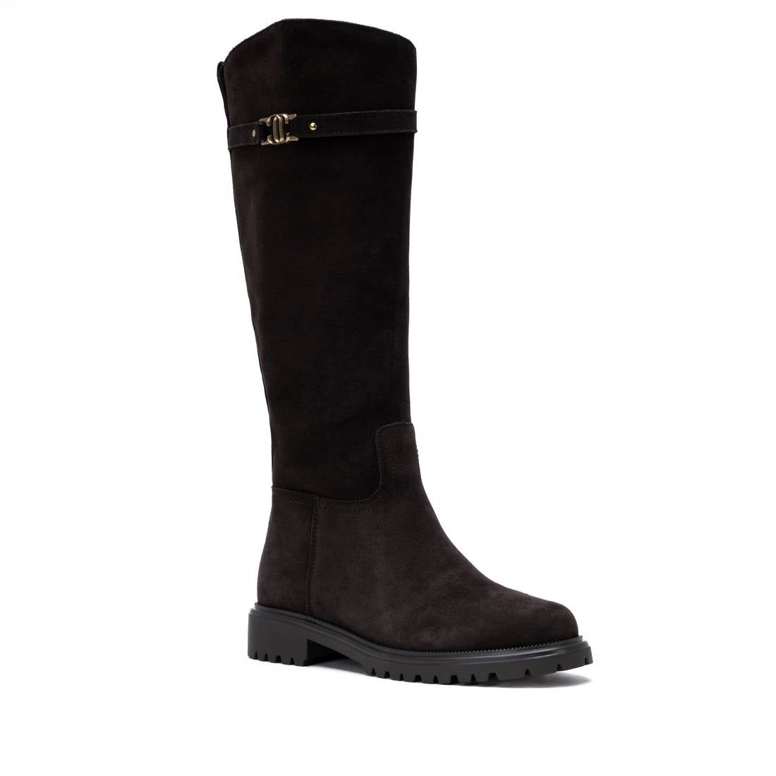 Carmela - 164265 - Suede knee boot