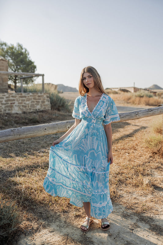 Piti Cuiti - L186 - Shell midi dress