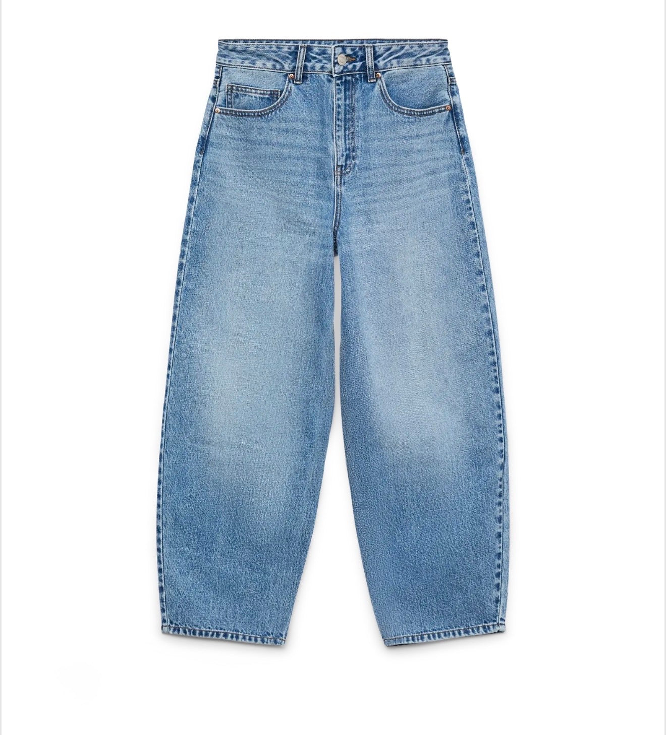 Vero Moda - BILLIE - Barrel High rise ankle jeans