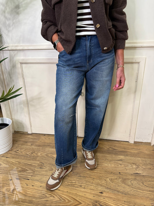 JENNA - Barrel fit jeans
