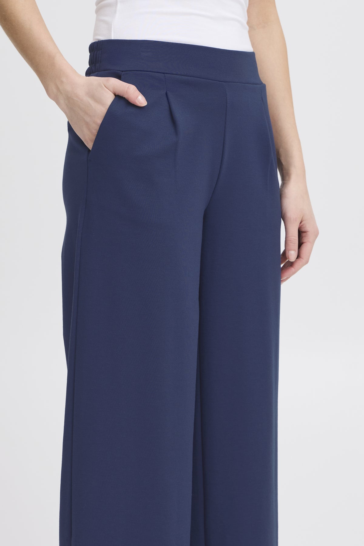 ICHI - KATE - Wide leg trousers