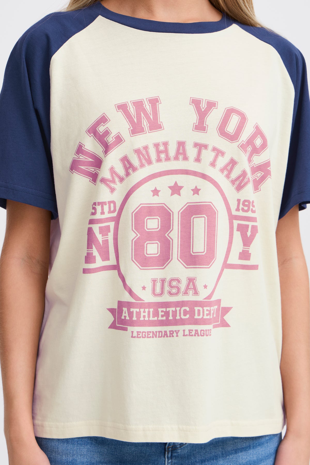 ICHI - MONTY - New York slogan t.shirt