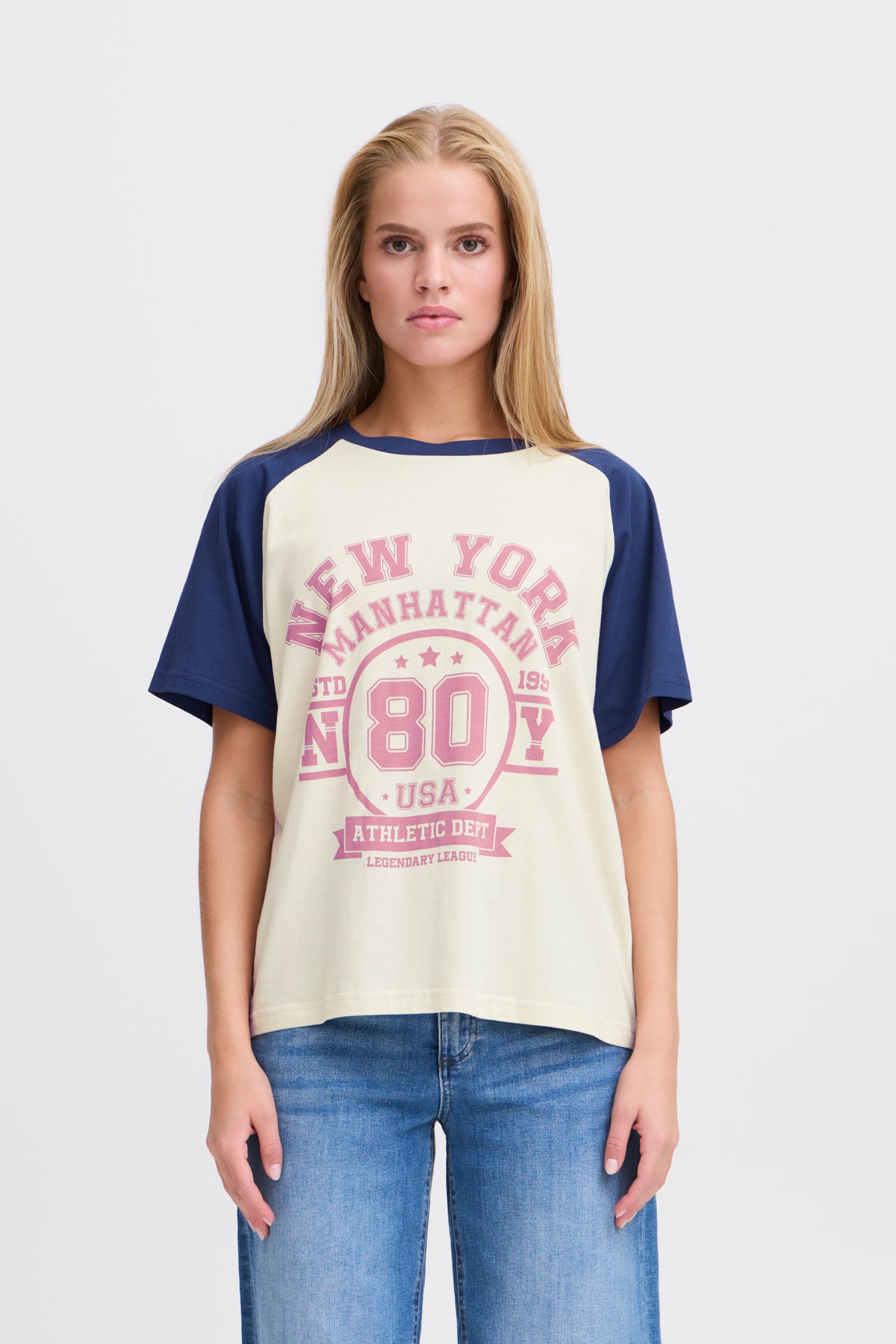 ICHI - MONTY - New York slogan t.shirt