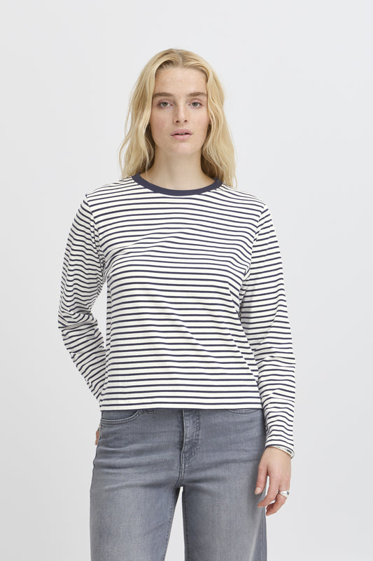 ICHI - MIRA LS3 - Long sleeve stripe top