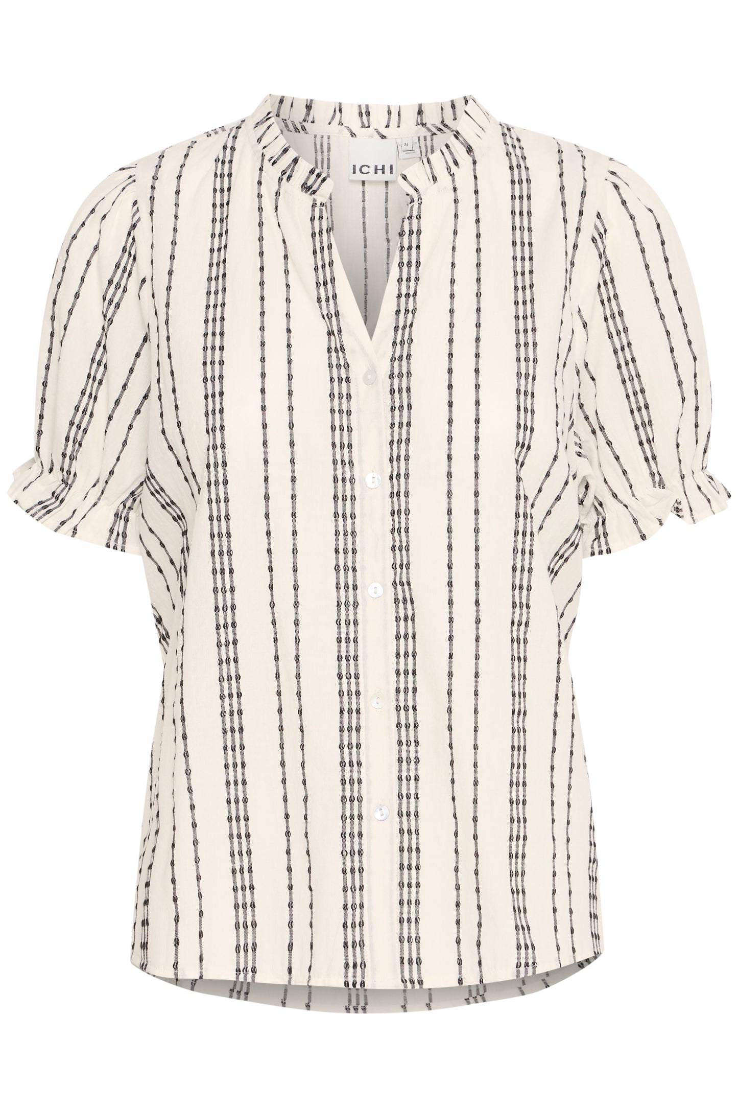 ICHI - JOSINE SH2 - Stripe detail top