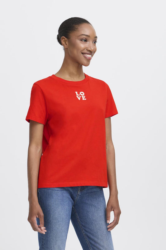 ICHI - CAMINO - Love slogan T.shirt