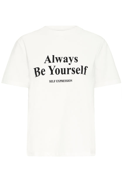 ICHI - RUBBY - ‘Be yourself’ slogan t.shirt