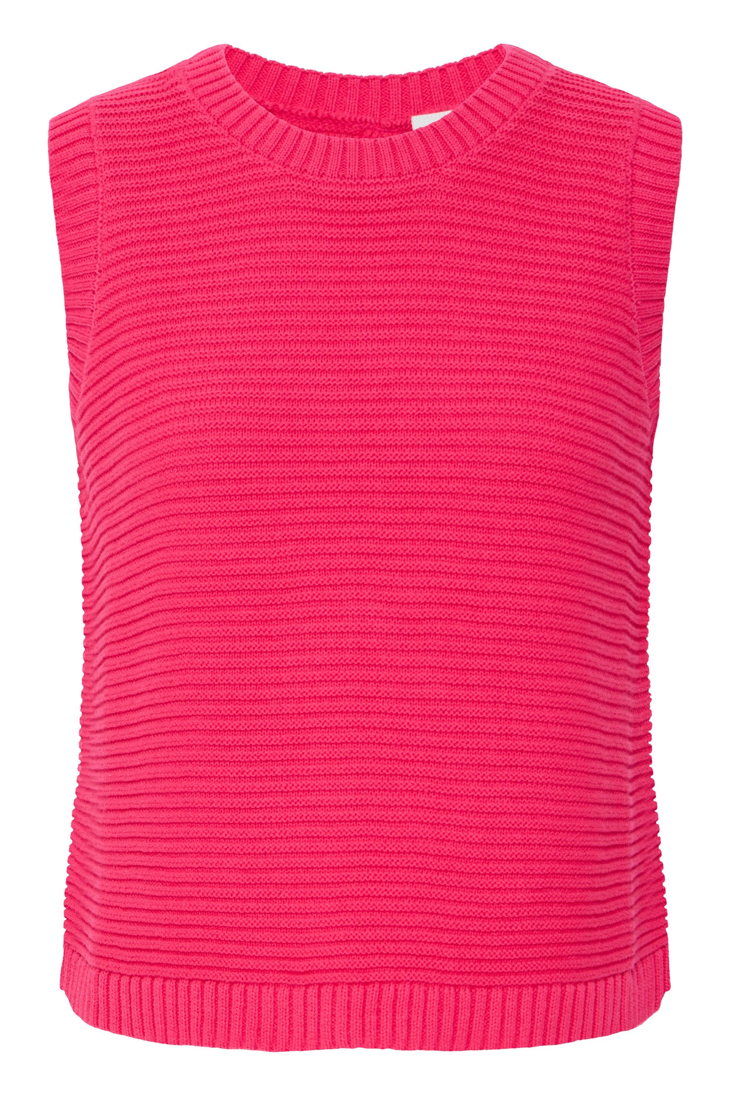 ICHI - DOTTIES - Knitted bow back sleeveless top