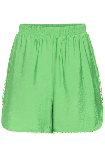 ICHI - LENI - Scalloped edge shorts