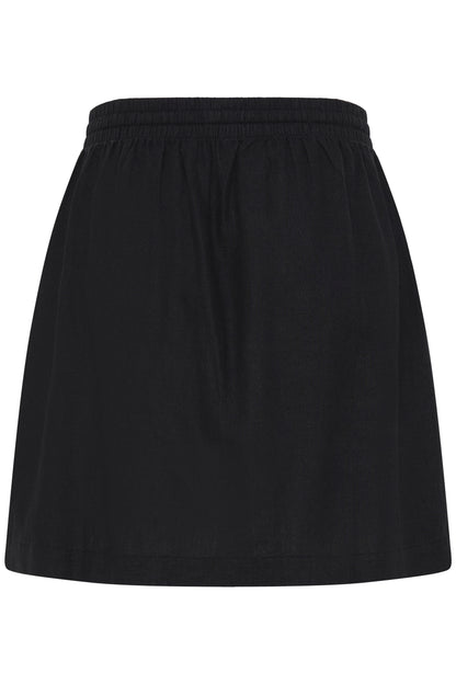 ICHI - Linen Mini skirt