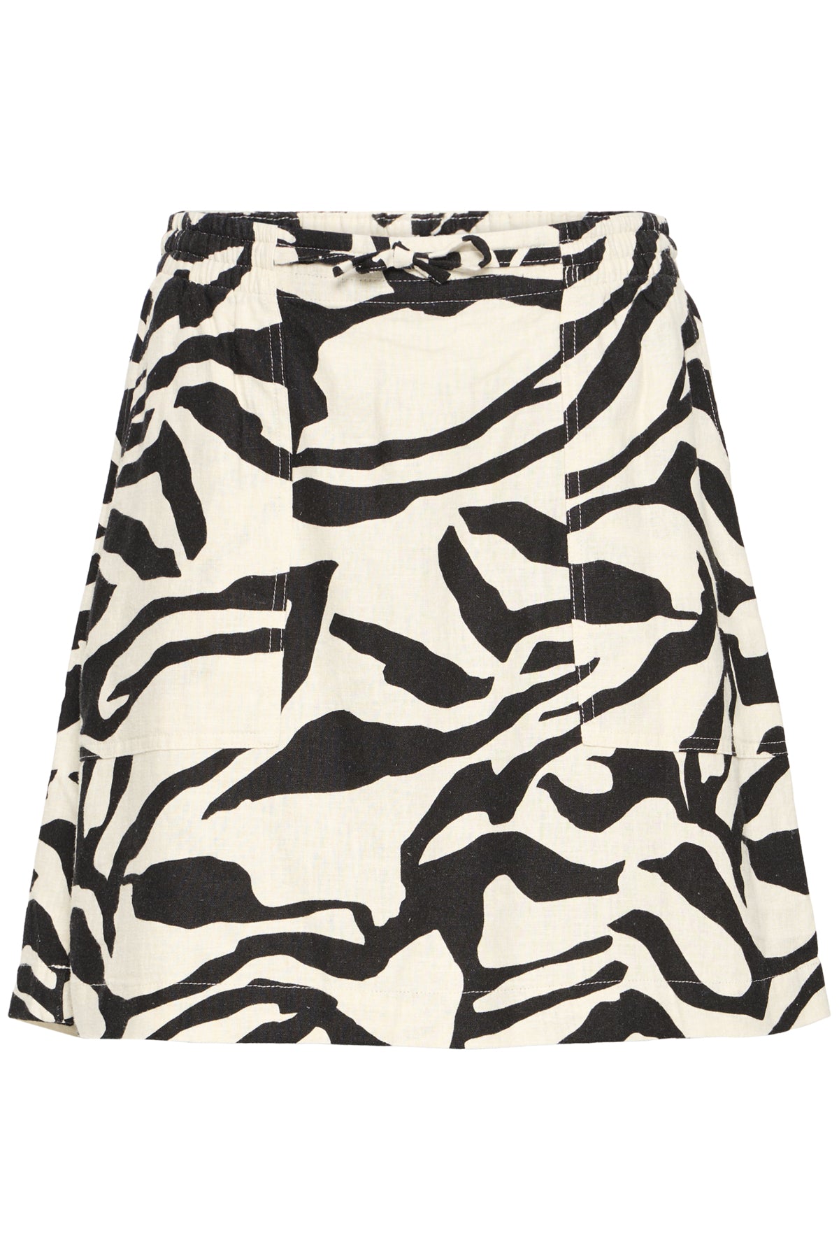 ICHI - Linen Mini skirt