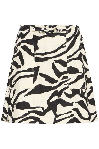 ICHI - Linen Mini skirt