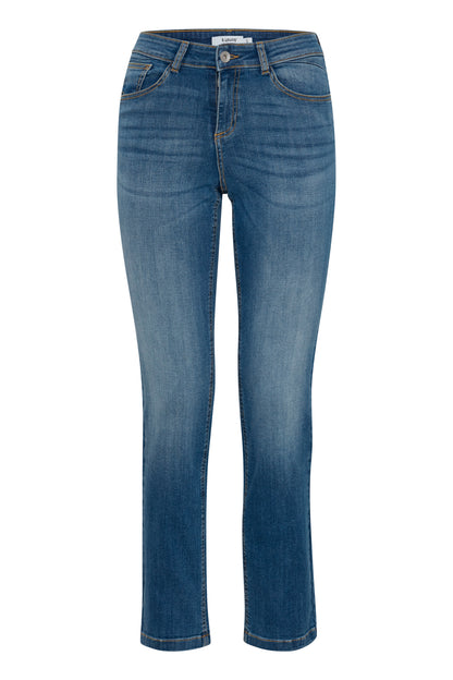 B.Young - LOLA BY LUNI - Straight leg jeans - Denim