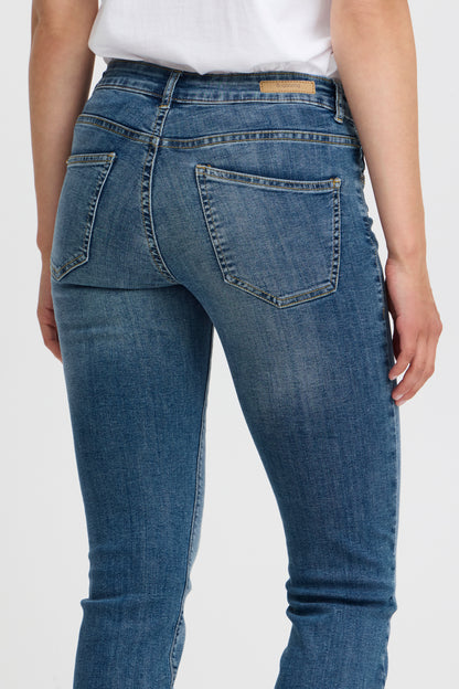 B.Young - LOLA BY LUNI - Straight leg jeans - Denim
