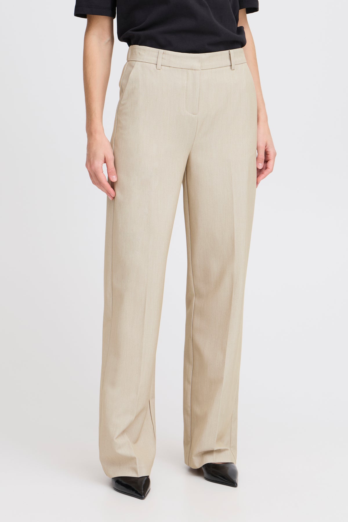 B.Young - DANTA - Classic wide leg trousers