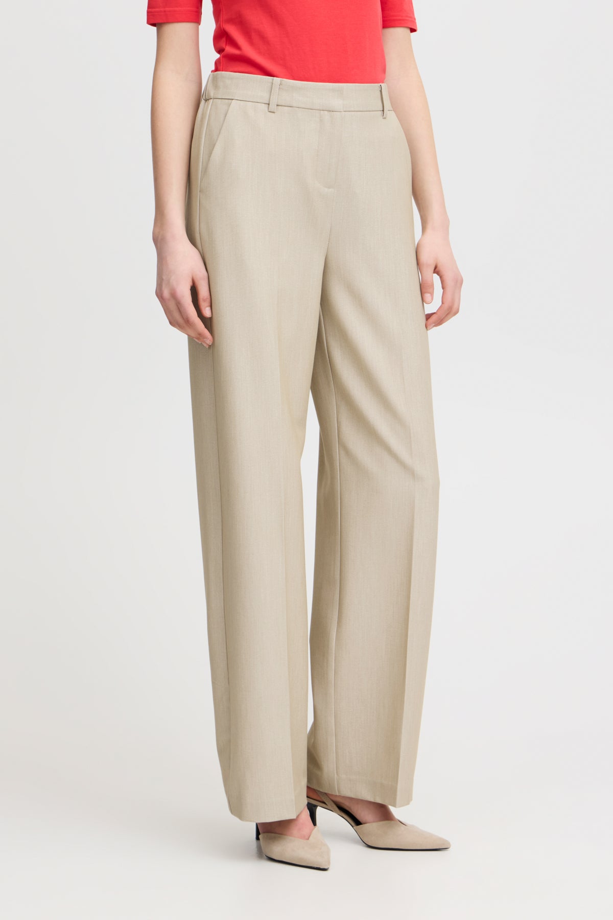 B.Young - DANTA - Classic wide leg trousers