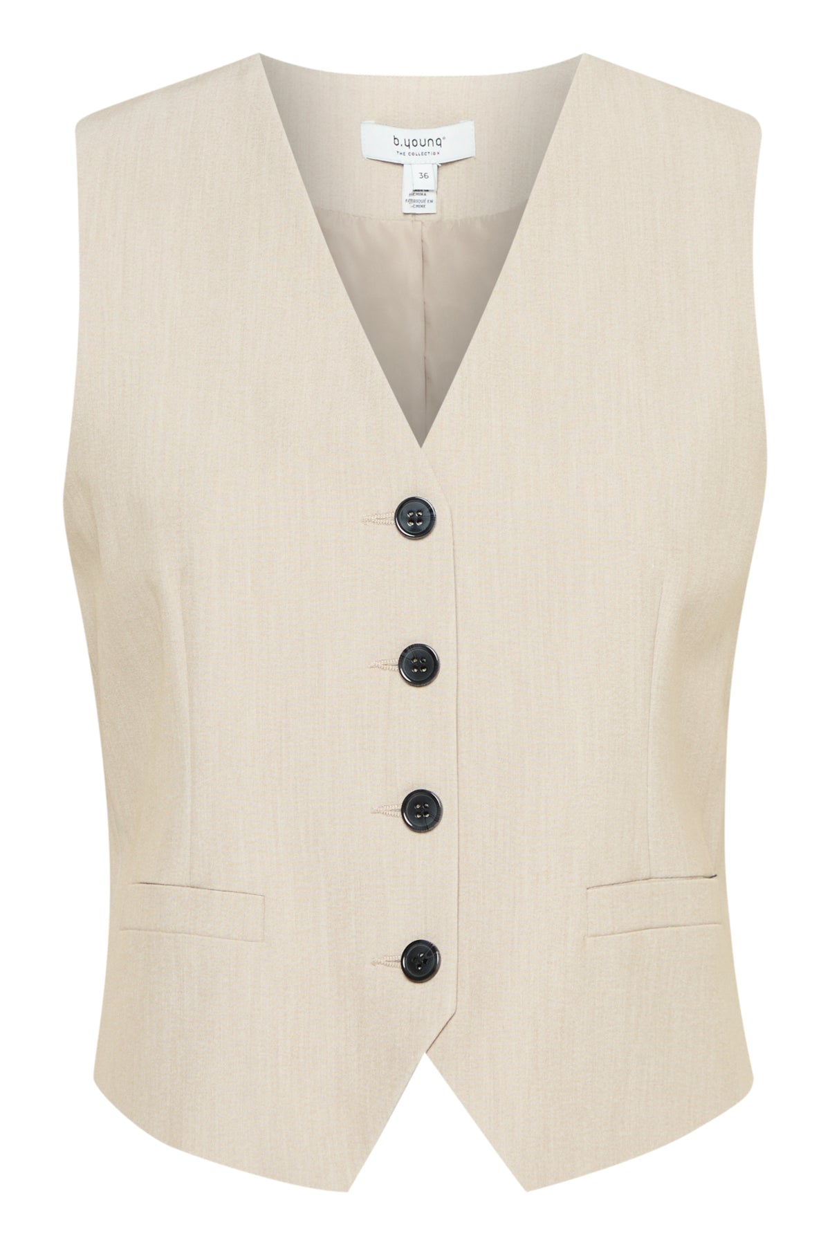 B.Young - DANTA WA - Classic button waistcoat