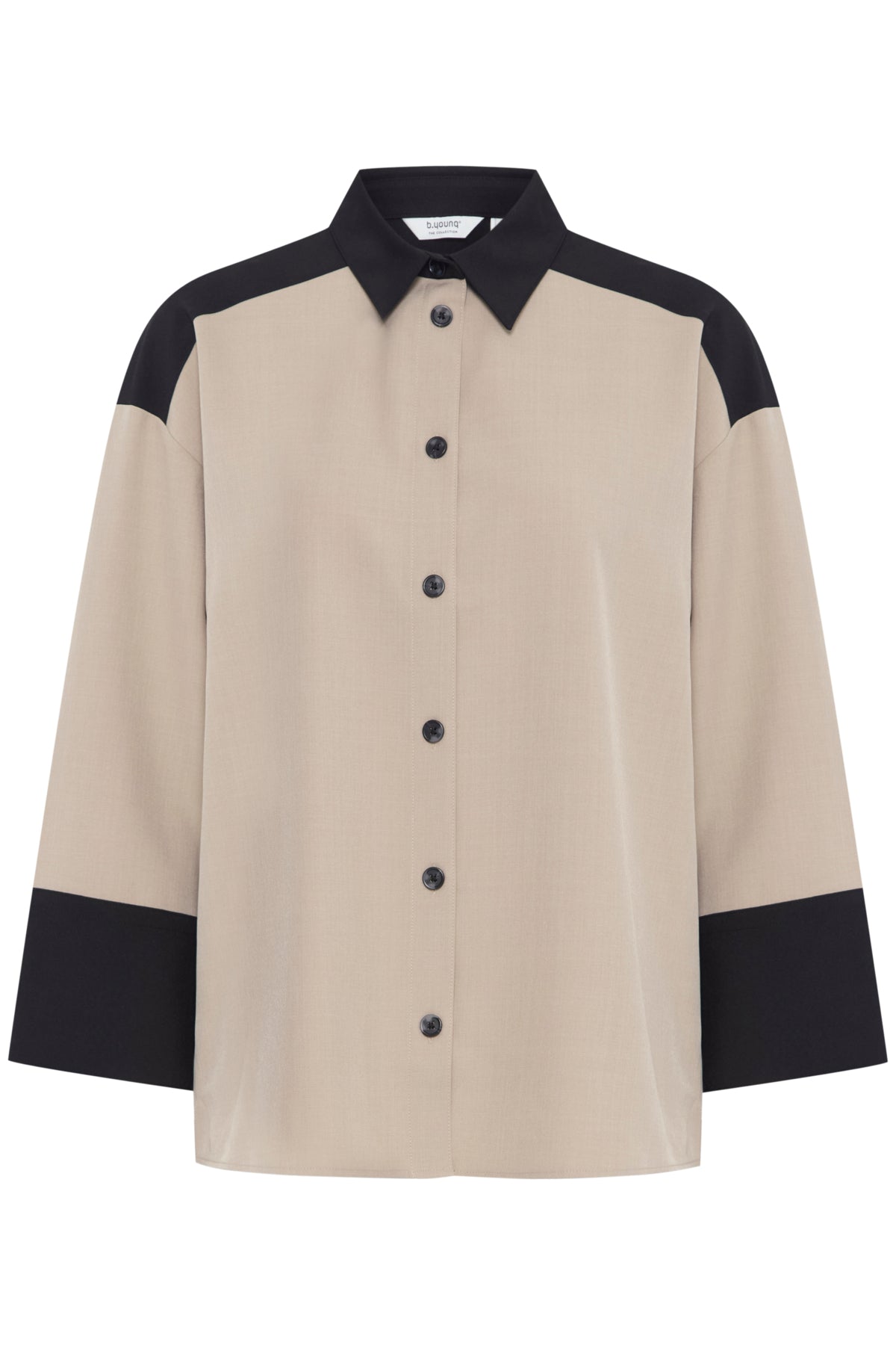 B.Young - IDDE SH - Colour block shirt