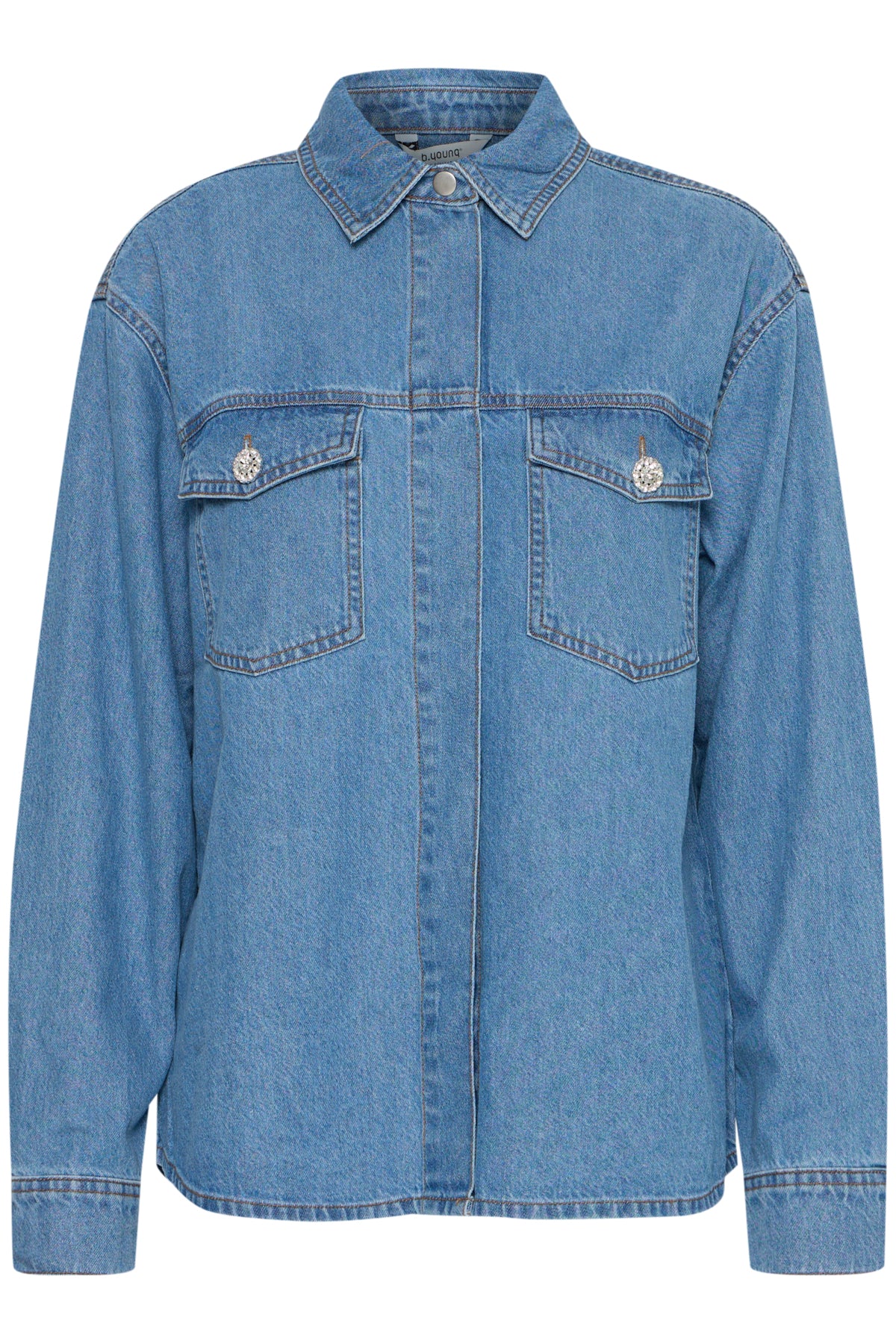 B.Young - KAPUCA - Denim shirt/shacket